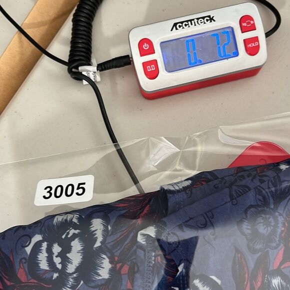 LuLaRoe Joy Vest Floral Patterned Blue Size XL - Picture 6 of 6